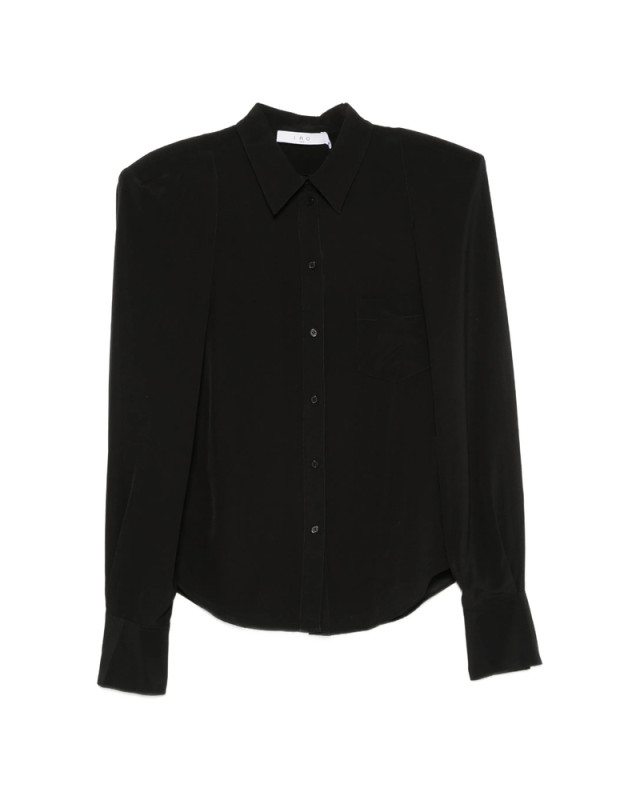 [Iro] Shirts Long Sleeve FW26 FOXIE WP18 BLA01