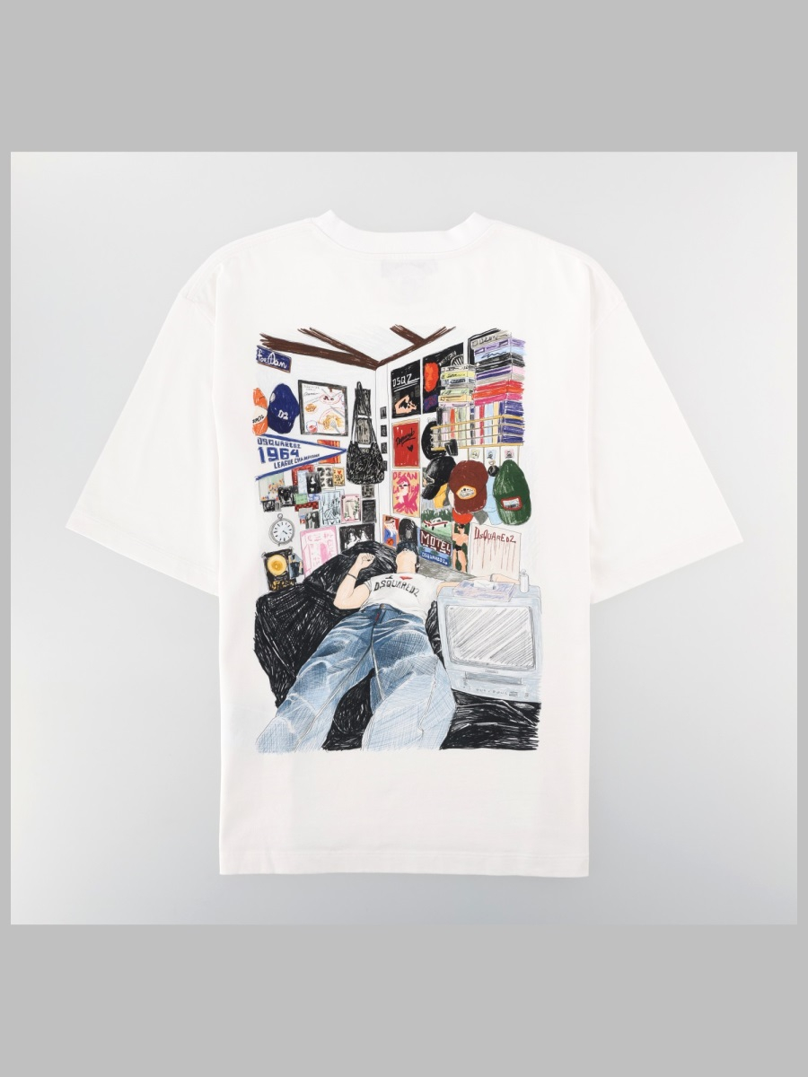 [DSQUARED] T-shirts Short Sleeve FW26 S74GD1578_D20033100