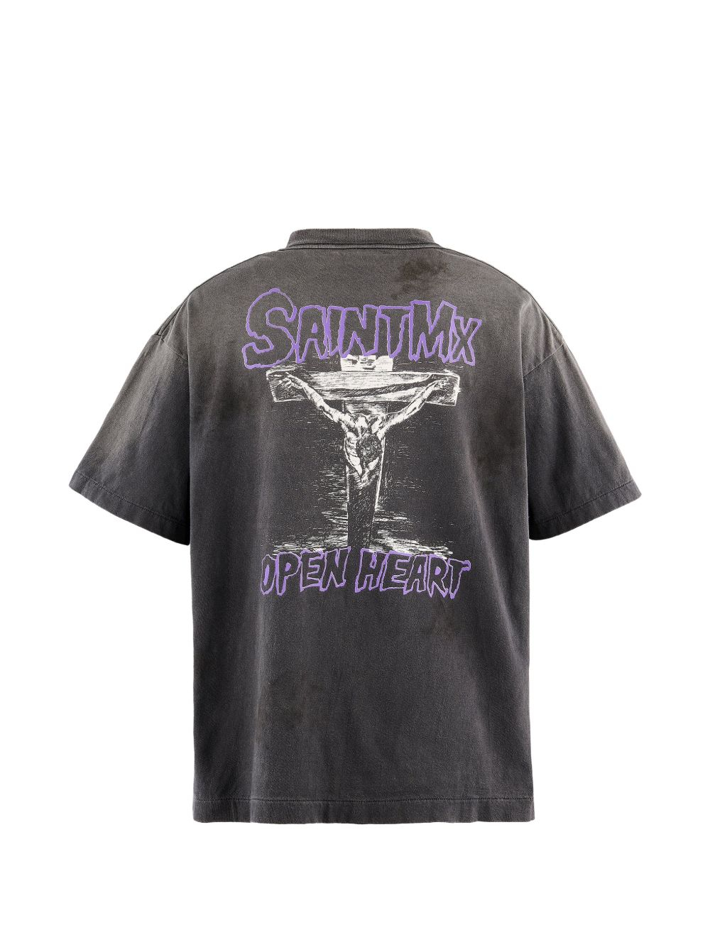 [SAINT MICHAEL] T-shirts Short Sleeve FW26 SMMK10000003BLACK