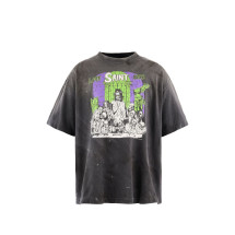 [SAINT MICHAEL] T-shirts Short Sleeve FW26 SMMK10000003BLACK