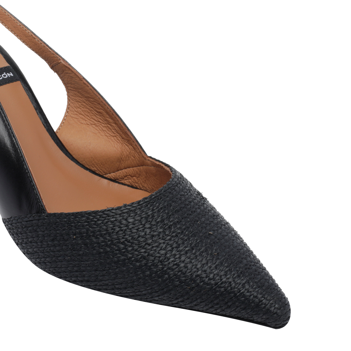 [ANGEL ALARCON] Pumps SS26 26024.458BZAPATOS NEGROS