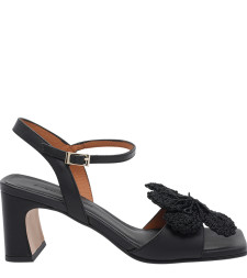 [ANGEL ALARCON] Sandals SS26 26035528QSETA NEGRO