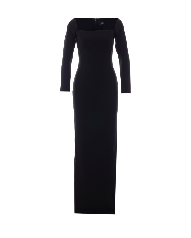[Solace London] Long sleeve dress SS26 OS47029BLACK