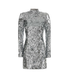[Balmain] Long sleeve dress FW26 HF1R8980XM11 9FC