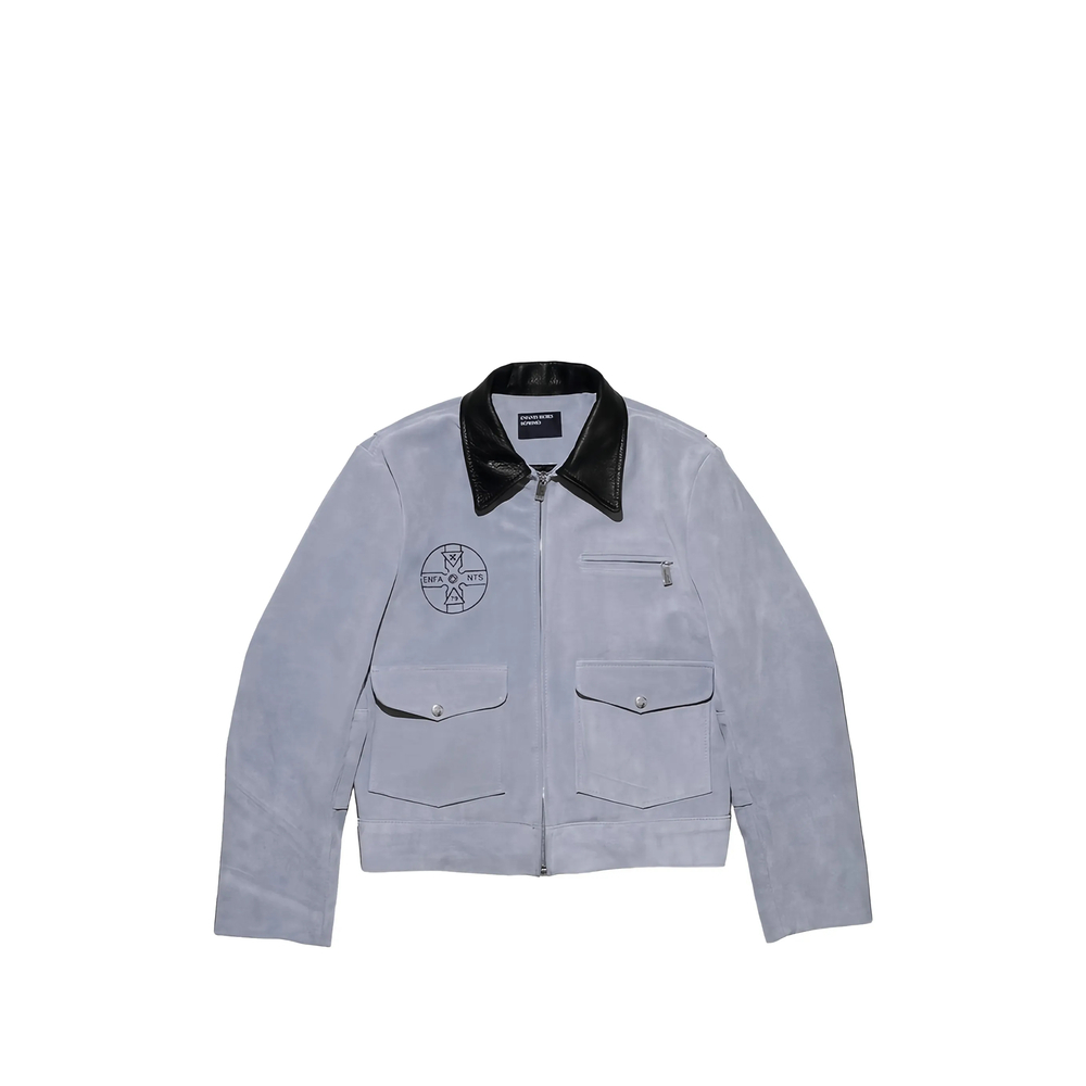 [Enfants Riches Deprimes] Leather Jacket FW26 03-0596  LGRBK