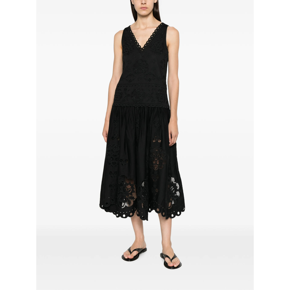 [Sea] Sleeveless dress FW26 PF26-028  BLACK