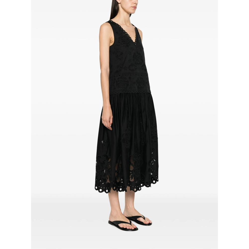 [Sea] Sleeveless dress FW26 PF26-028  BLACK