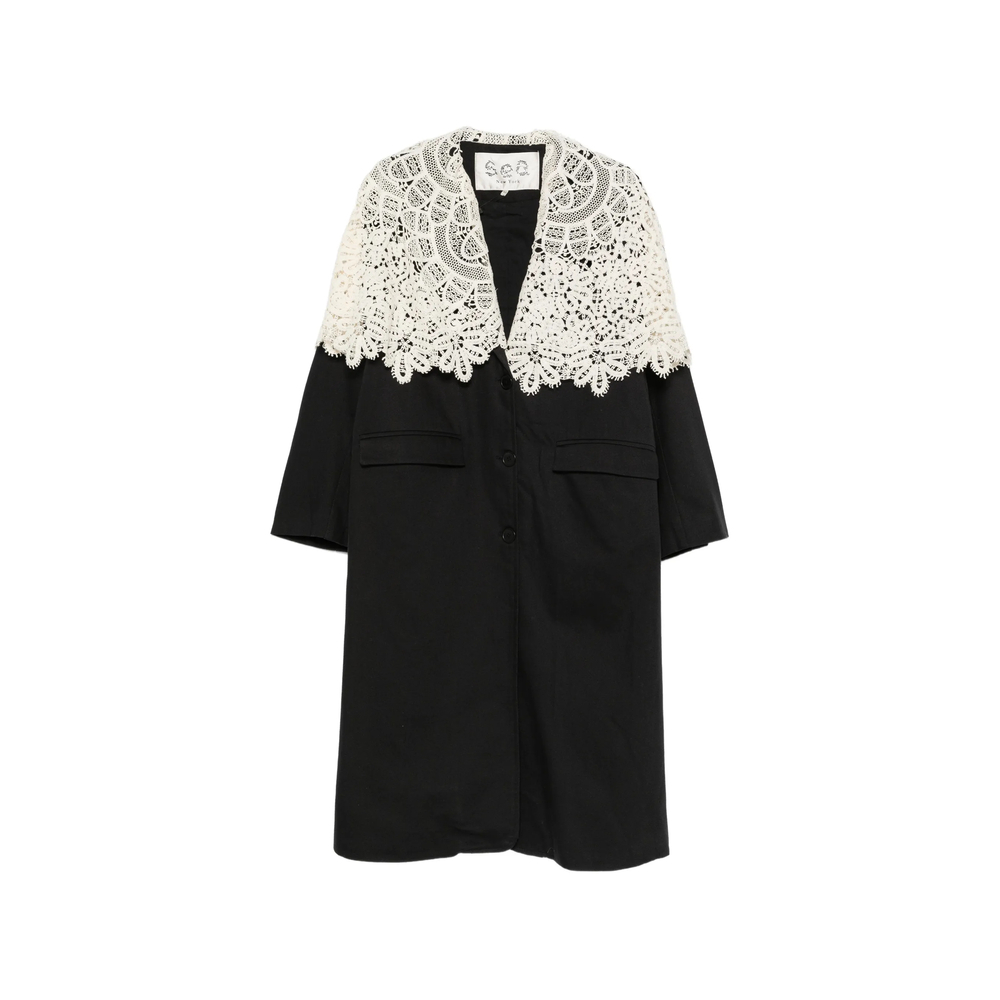 [Sea] Coat FW26 PF26-089  BLACK
