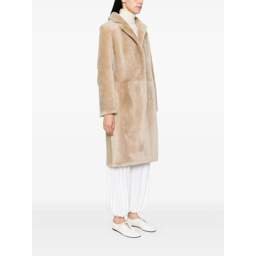 [Yves Salomon] Leather Jacket FW26 21WYM60504MESI  A2329