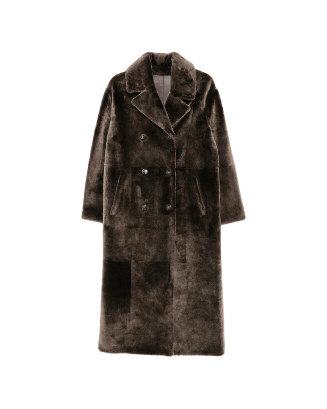[Yves Salomon] Coat FW26 24WYM60723MERL  A2338