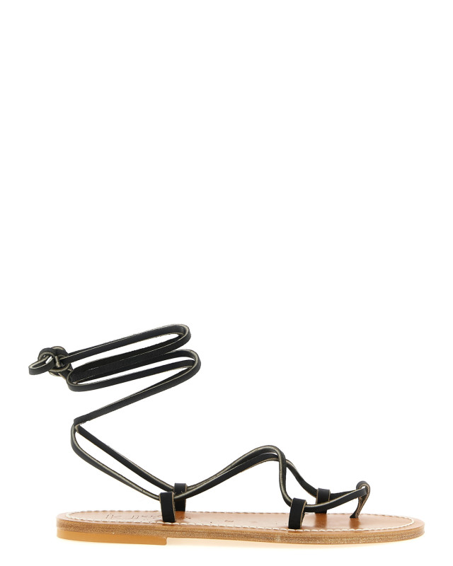 [K.Jacques Saint Tropez] Sandals SS26 BIKINIPULNOIR