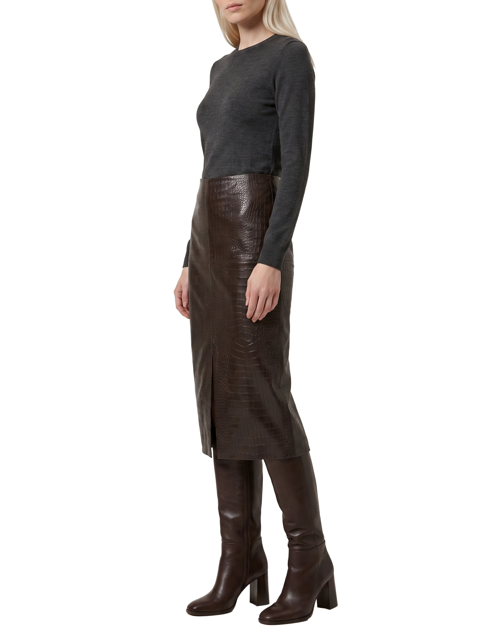 [Federica Tosi] Midi skirt FW26 30704_301_69