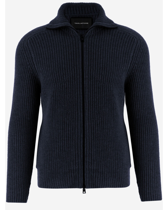 [TAGLIATORE] Cardigan FW26 DUNDRETPWI26-02BLU