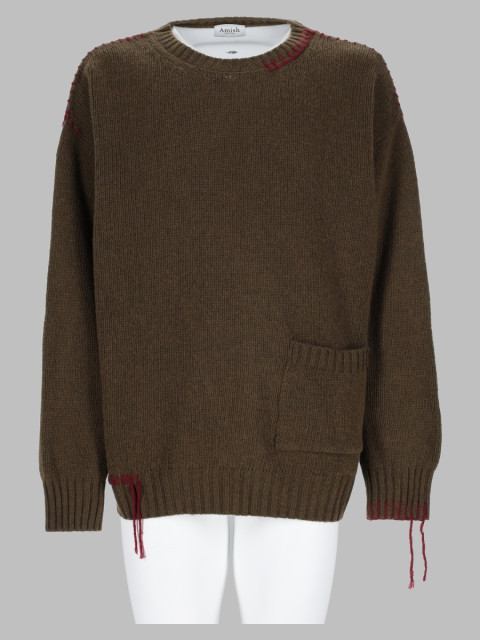 [AMISH] Knitwear FW26 AMX233CV34_XXXXC0752