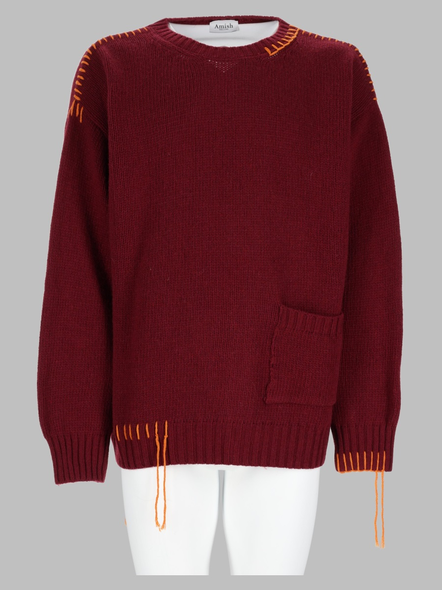 [AMISH] Knitwear FW26 AMX233CV34_XXXXC0249