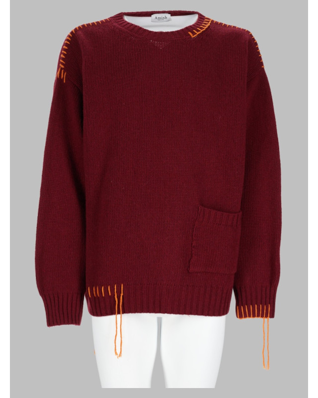 [AMISH] Knitwear FW26 AMX233CV34_XXXXC0249