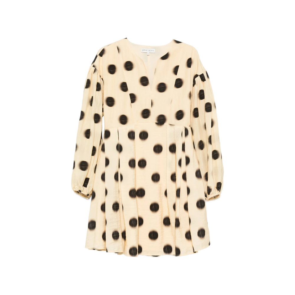 [Stine Goya] Long sleeve dress FW26 SGD295 2526 DOTS