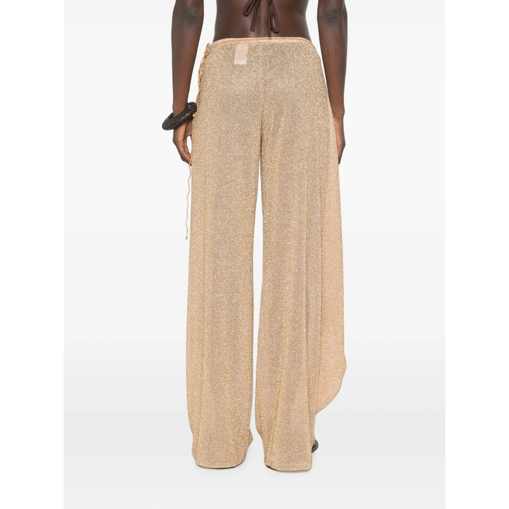 [OSEREE] Trousers FW26 GLF268 LUREX GOLD