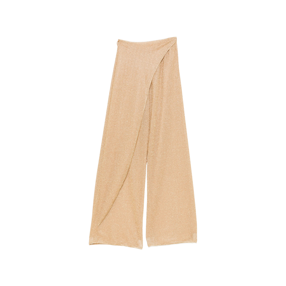 [OSEREE] Trousers FW26 GLF268 LUREX GOLD