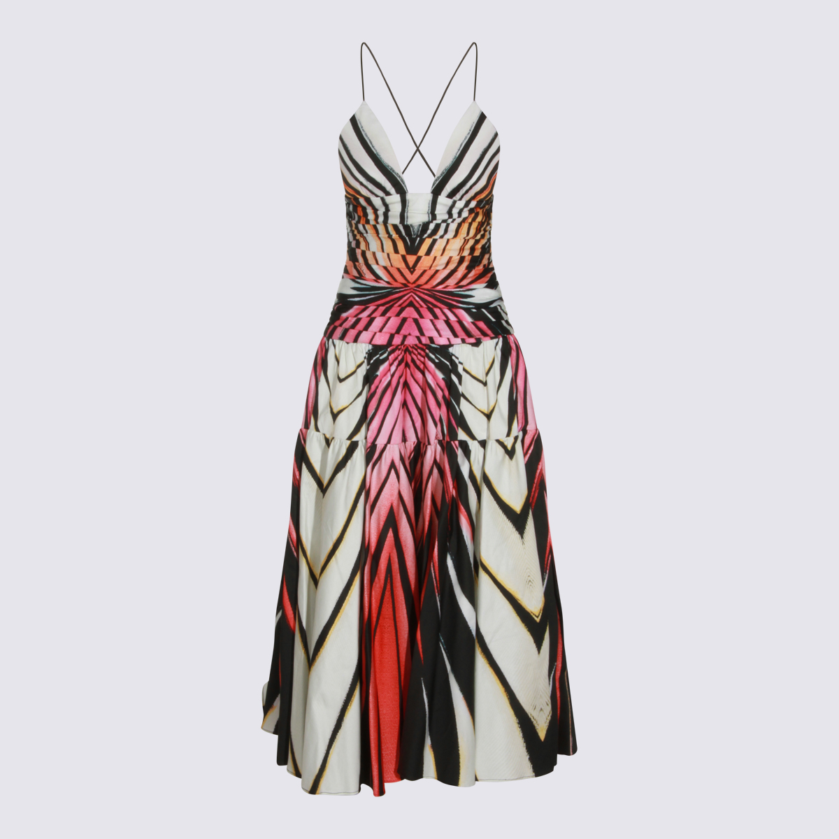[ROBERTO CAVALLI] Sleeveless dress FW26 XKT1303AM3301510