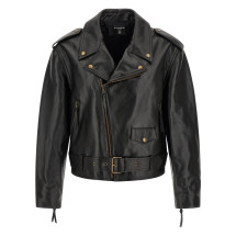 [Balmain] Leather Jacket FW26 HH1TD580LE430PA