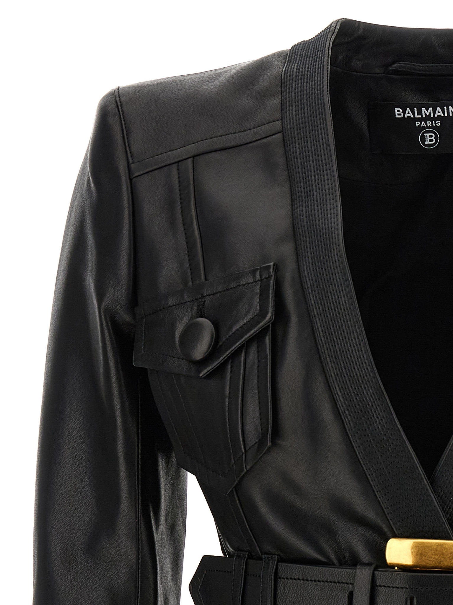 [Balmain] Casual Jacket FW26 FF1SI630LD630PA