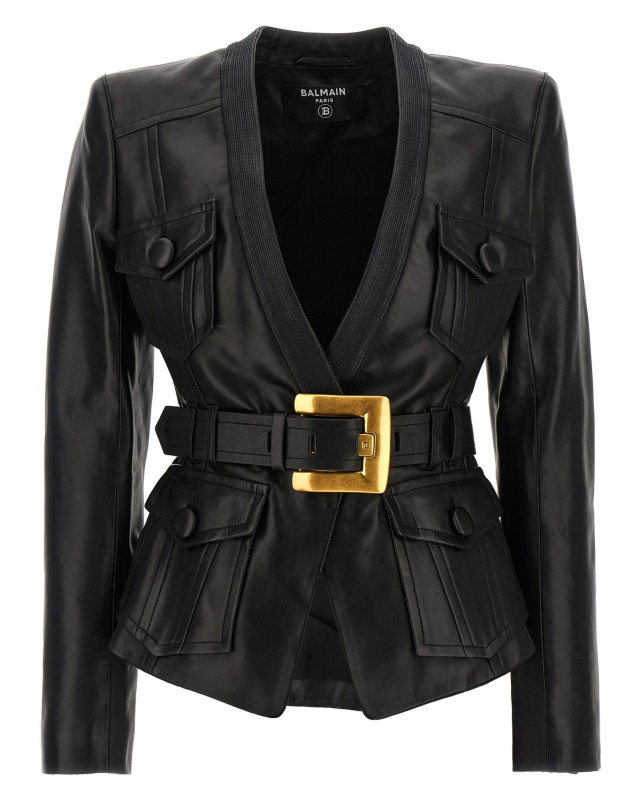 [Balmain] Casual Jacket FW26 FF1SI630LD630PA