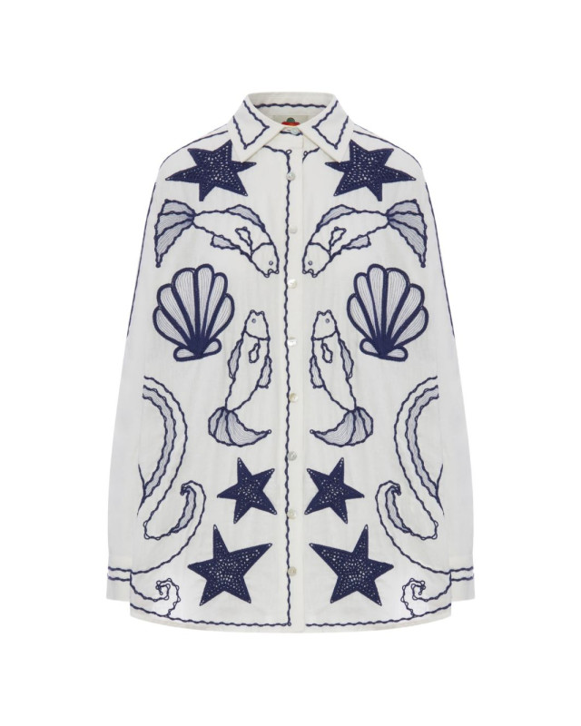 [Farm Rio] Shirts Long Sleeve FW26 356449 L0025