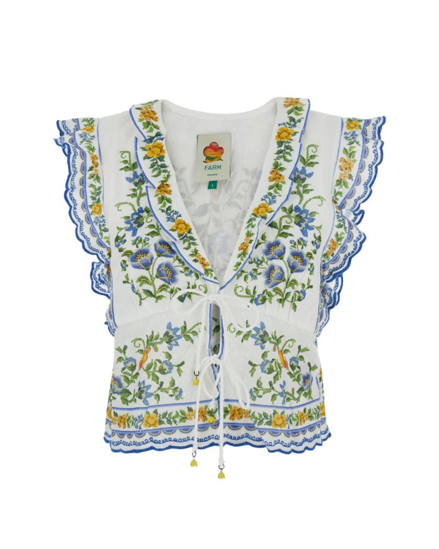 [Farm Rio] T-shirts Sleeveless FW26 355559 25185