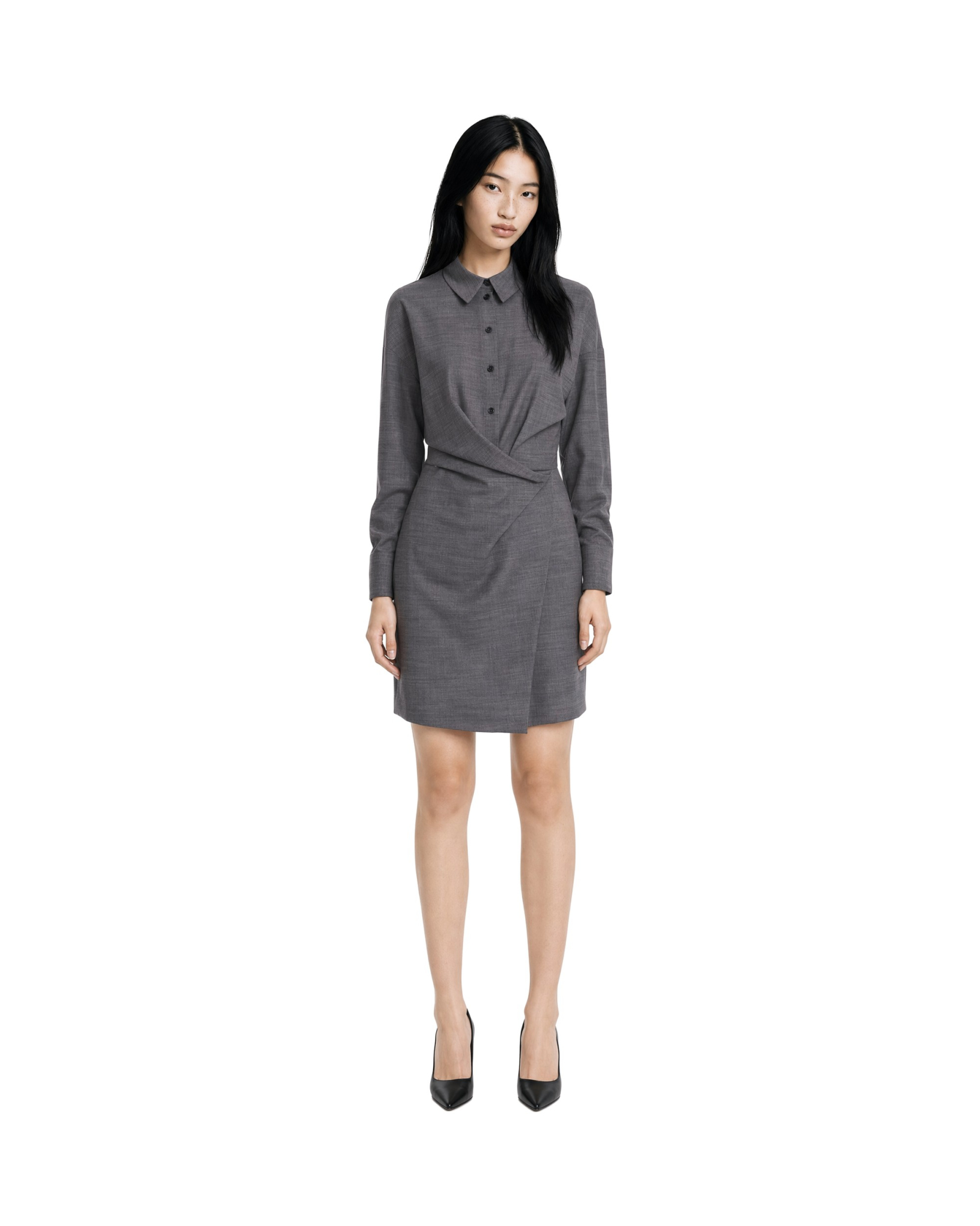 [Patrizia Pepe] Long sleeve dress FW26 8A0499C0250S796