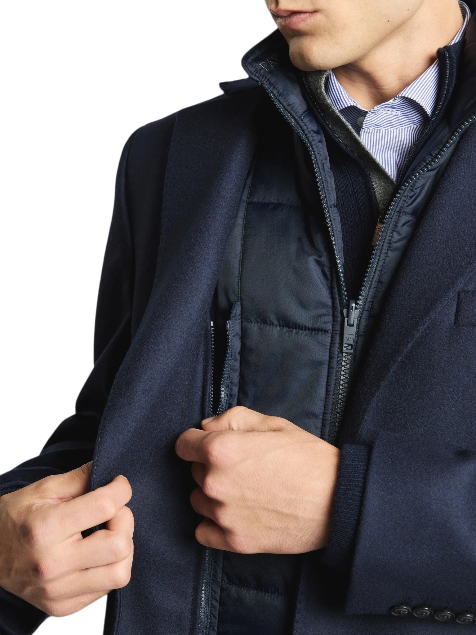 [Fay] Jacket FW26 NAM53531390 GAH