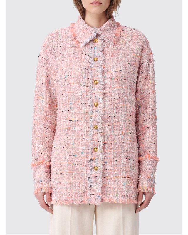 [Balmain] Shirts Long Sleeve FW26 HF1HD005XM17 AAA