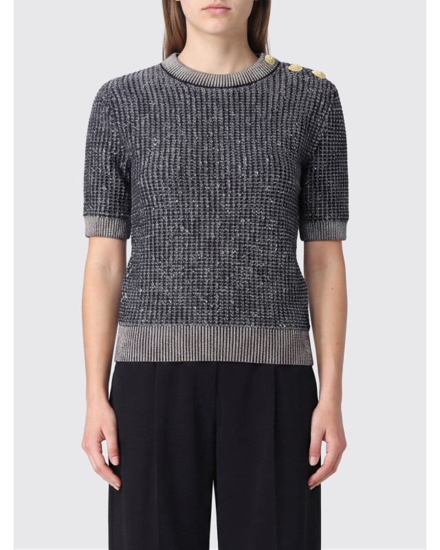 [Balmain] Knitwear FW26 HF1ALB60KK13 SQH