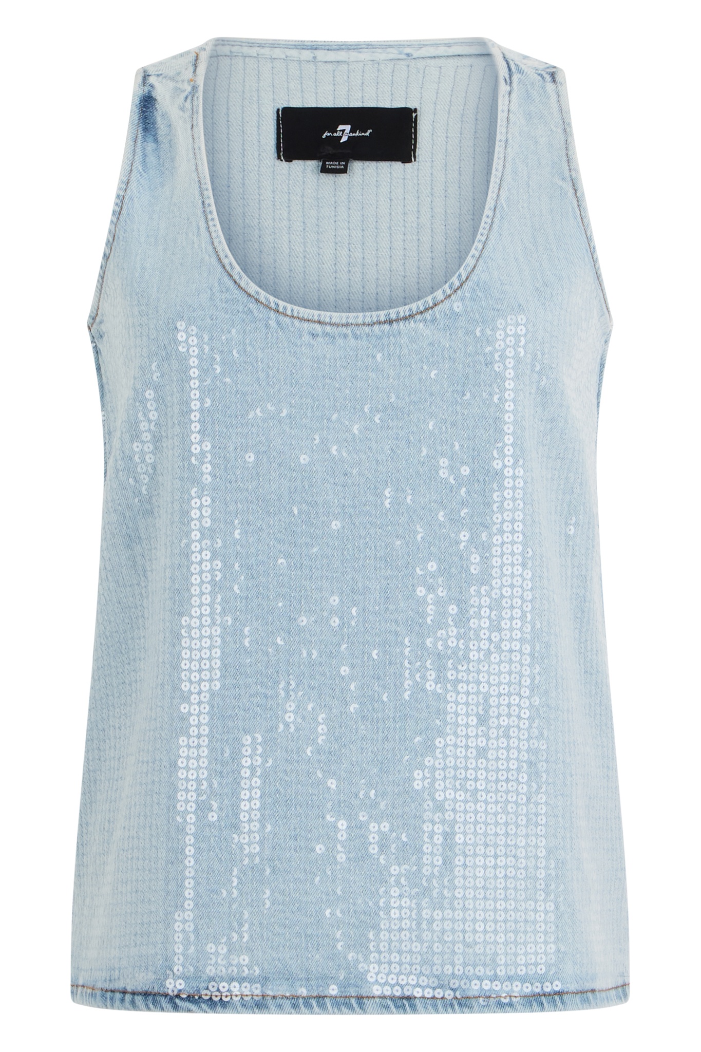 [7 FOR ALL MANKIND] Tank top SS26 7U5FPC10_U71ZX