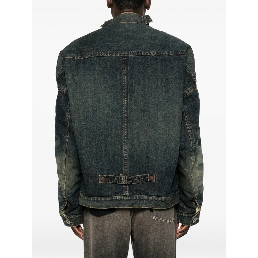 [Maison Mihara Yasuhiro] Denim jacket FW26 A17BL021  INDIG
