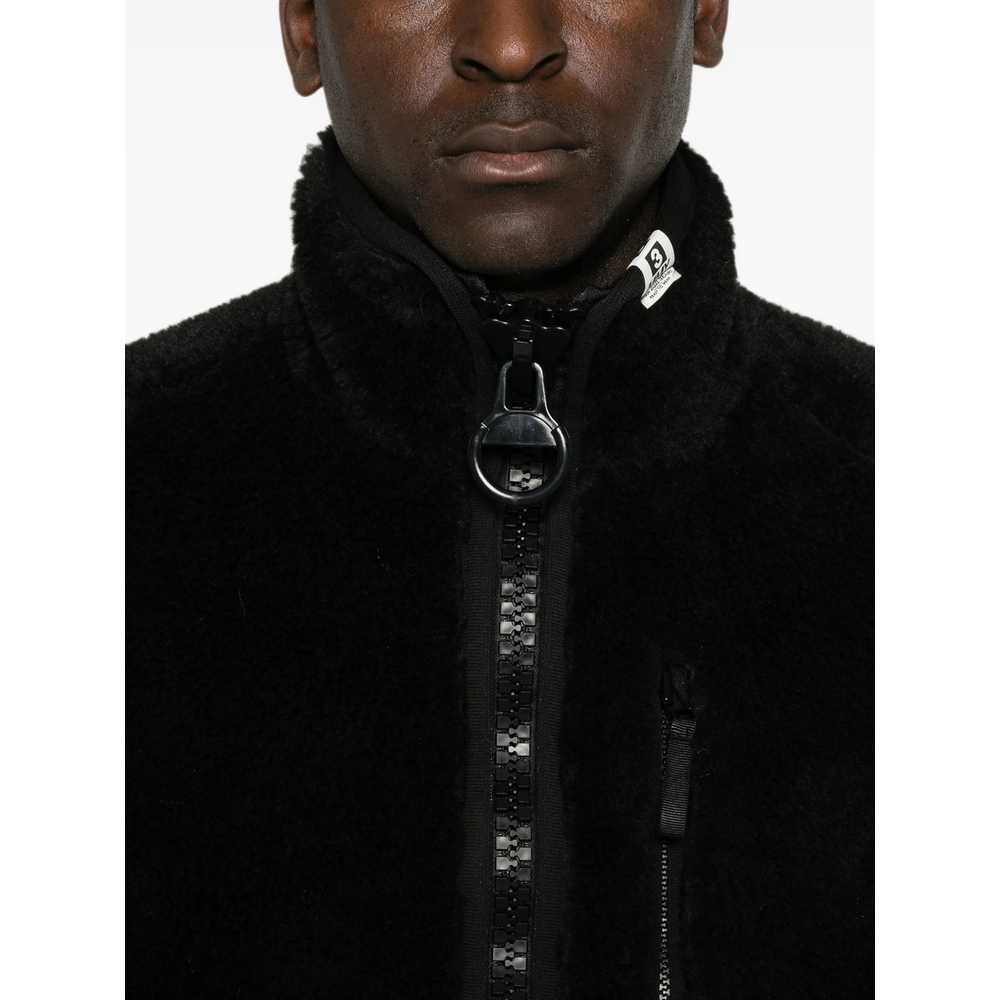 [Maison Mihara Yasuhiro] Fleece FW26 J17BL751  BLACK