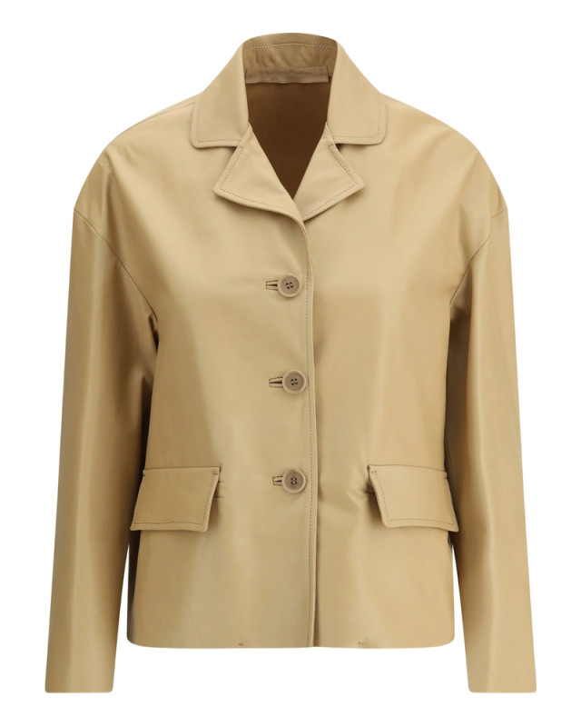 [Santoro] Leather Jacket FW26 48013-D  PAGLI