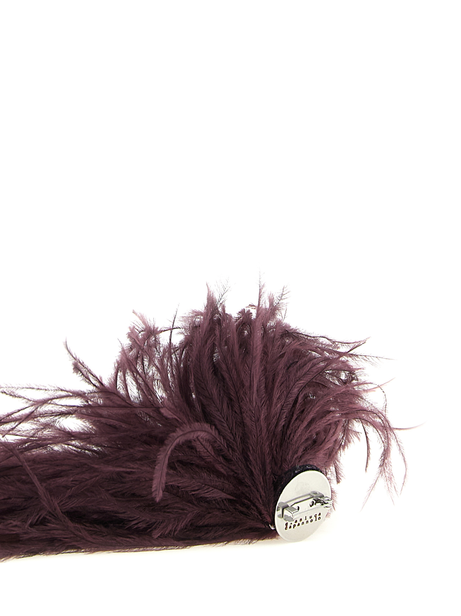 [Gianluca Capannolo] Brooch FW26 26IC700500FAUBERGINE