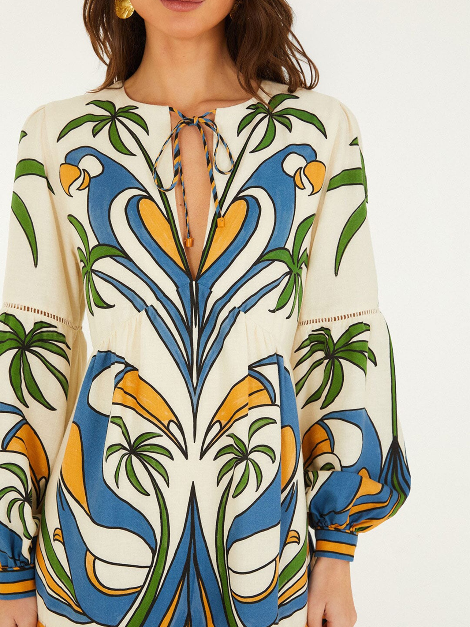 [Farm Rio] Long sleeve dress FW26 35547126009