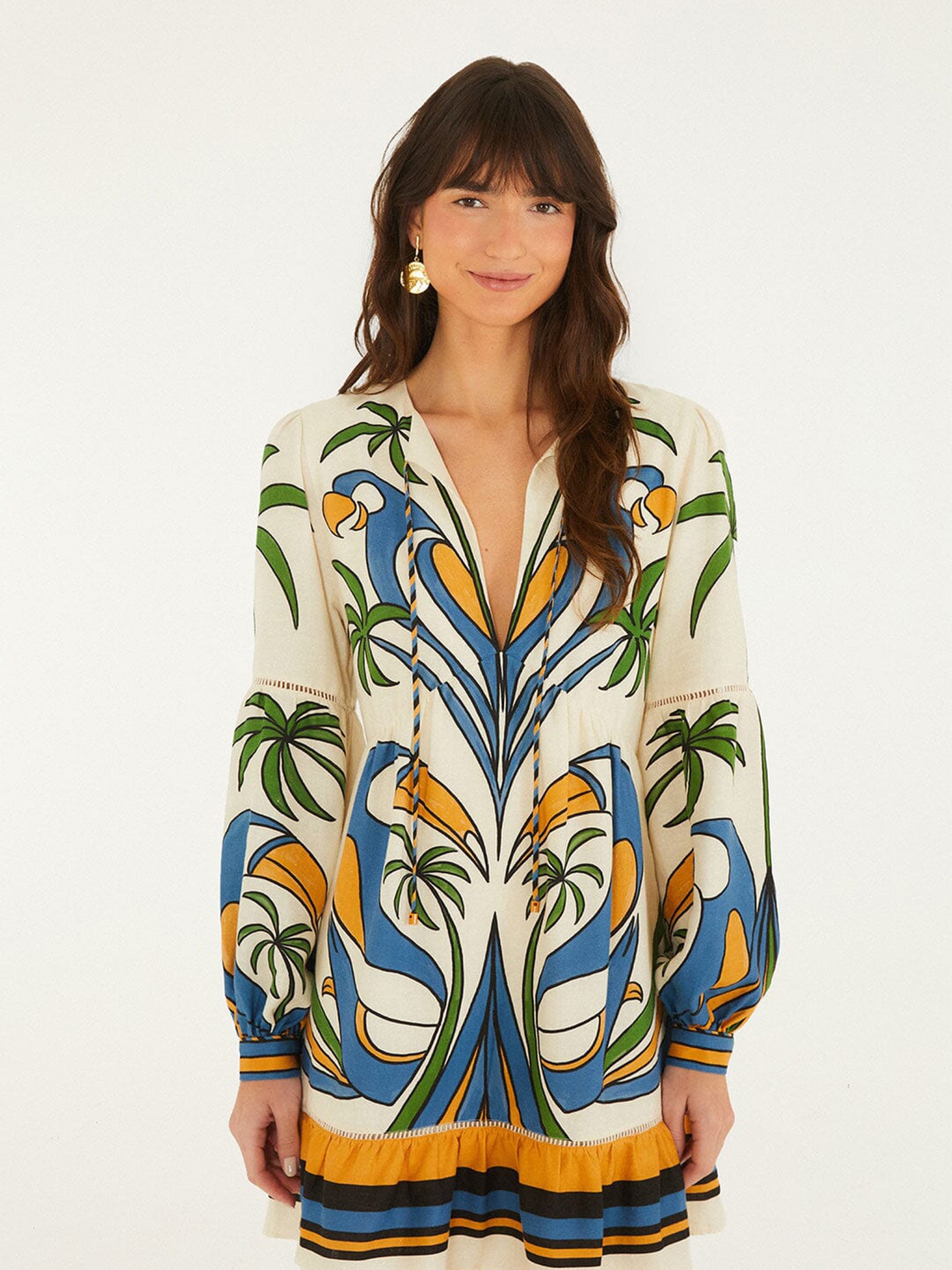 [Farm Rio] Long sleeve dress FW26 35547126009