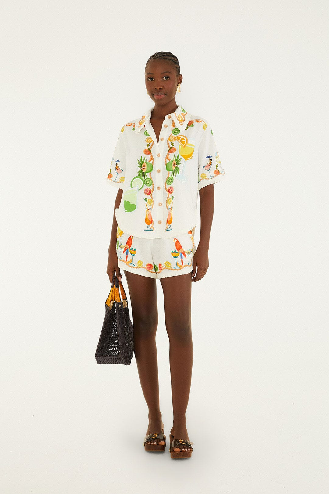 [Farm Rio] Shirts Short Sleeve FW26 35554425195