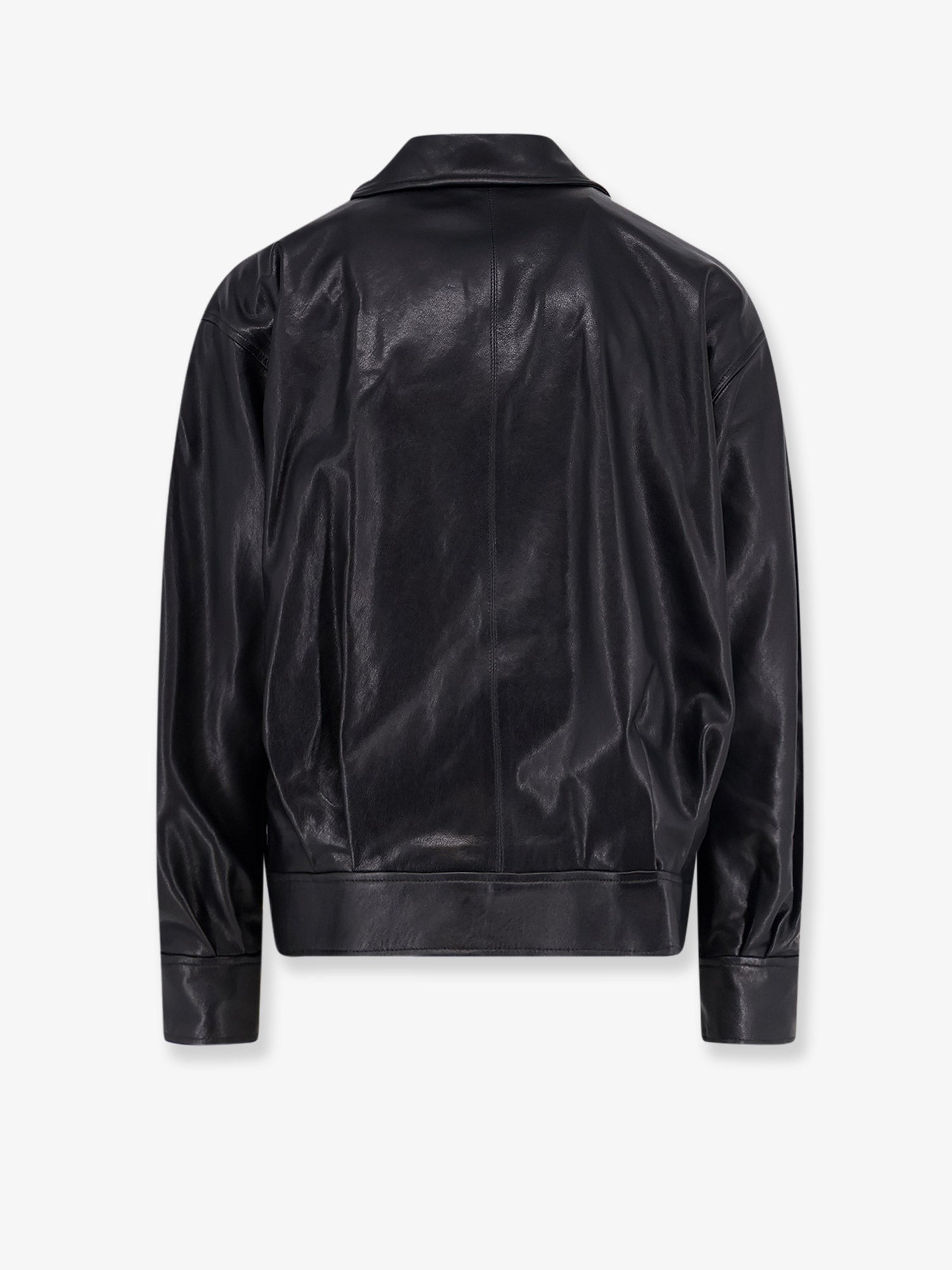 [Arma] Leather Jacket FW26 010G26606105BLACK