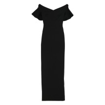 [Solace London] Short sleeve dress FW26 OS46003BLACK