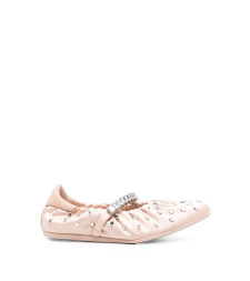 [Jimmy Choo] Flat shoes FW26 JADEBALLERINAQEPMACARON/CRYSTAL