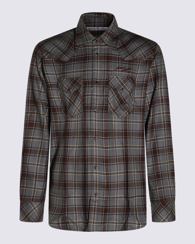 [Acne Studios] Shirts Long Sleeve FW26 BB0715BQ9