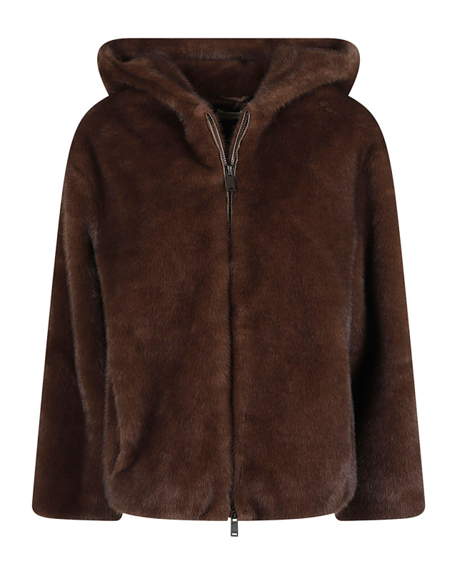 [PAROSH] Fur Jacket FW26 D431903PULSE26