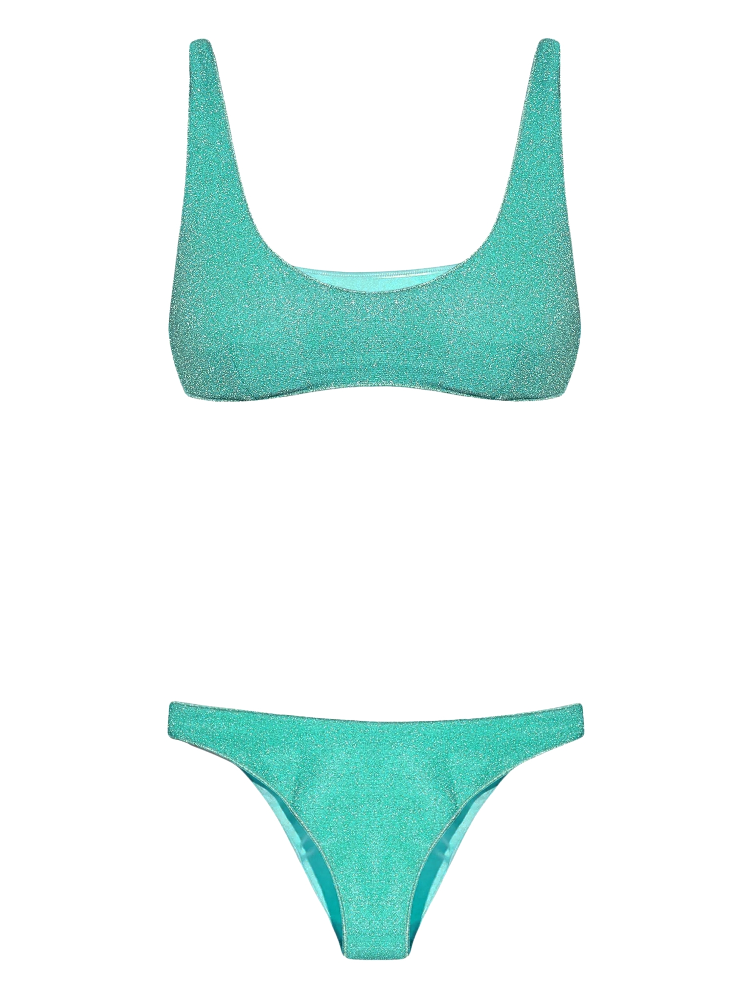 [OSEREE] Swimsuit FW26 LSS205SEA TURQUOISE