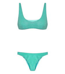 [OSEREE] Swimsuit FW26 LSS205SEA TURQUOISE