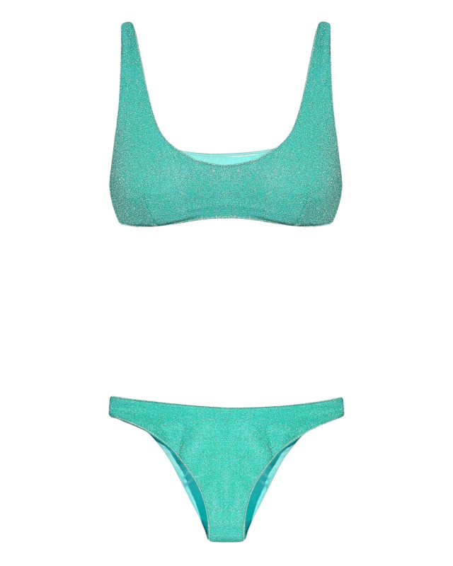 [OSEREE] Swimsuit FW26 LSS205SEA TURQUOISE