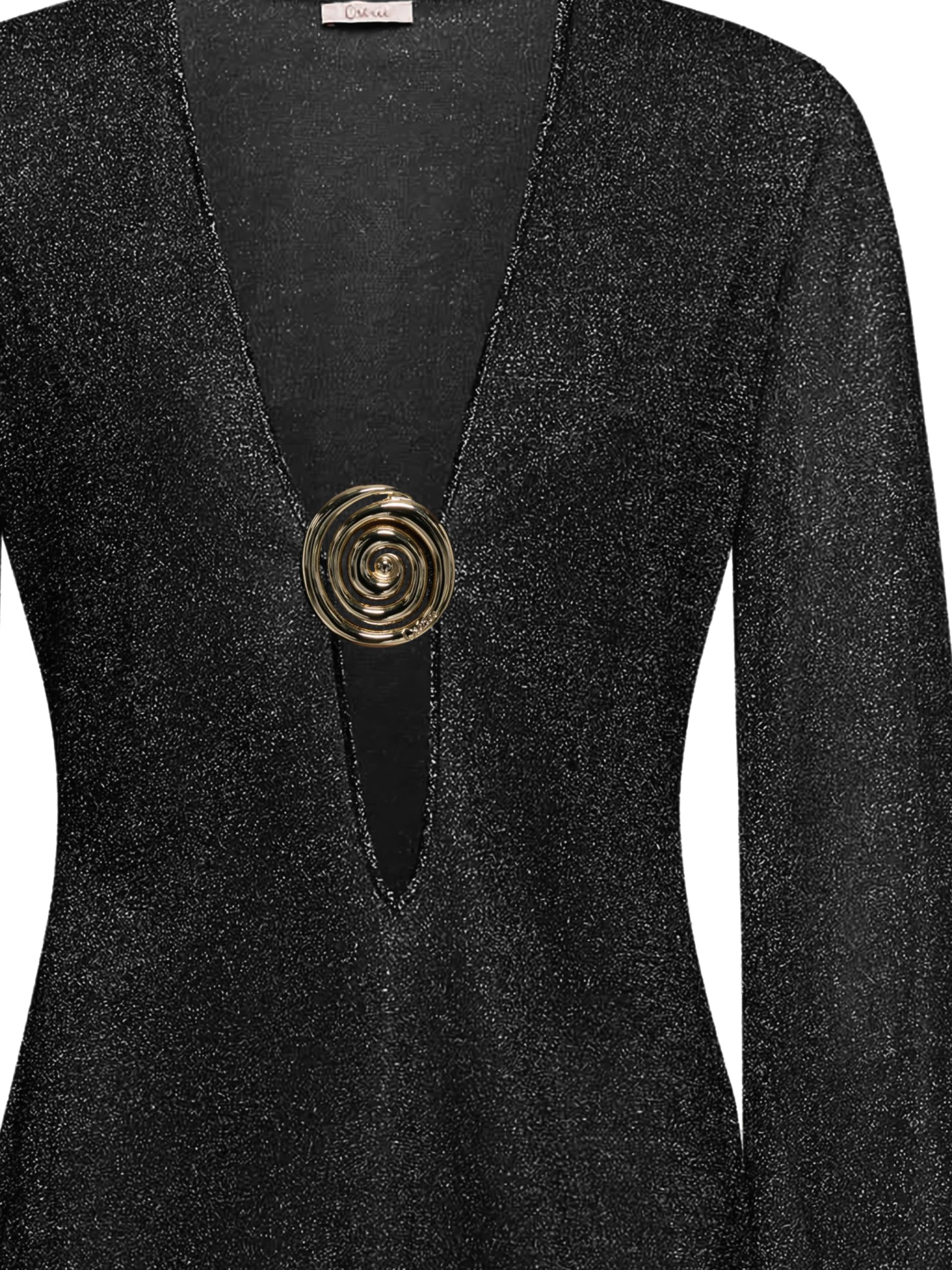 [OSEREE] Long sleeve dress FW26 MKF268BLACK